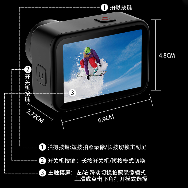 New V11 5K High Definition Dua - Underwater Camera 评论和价格