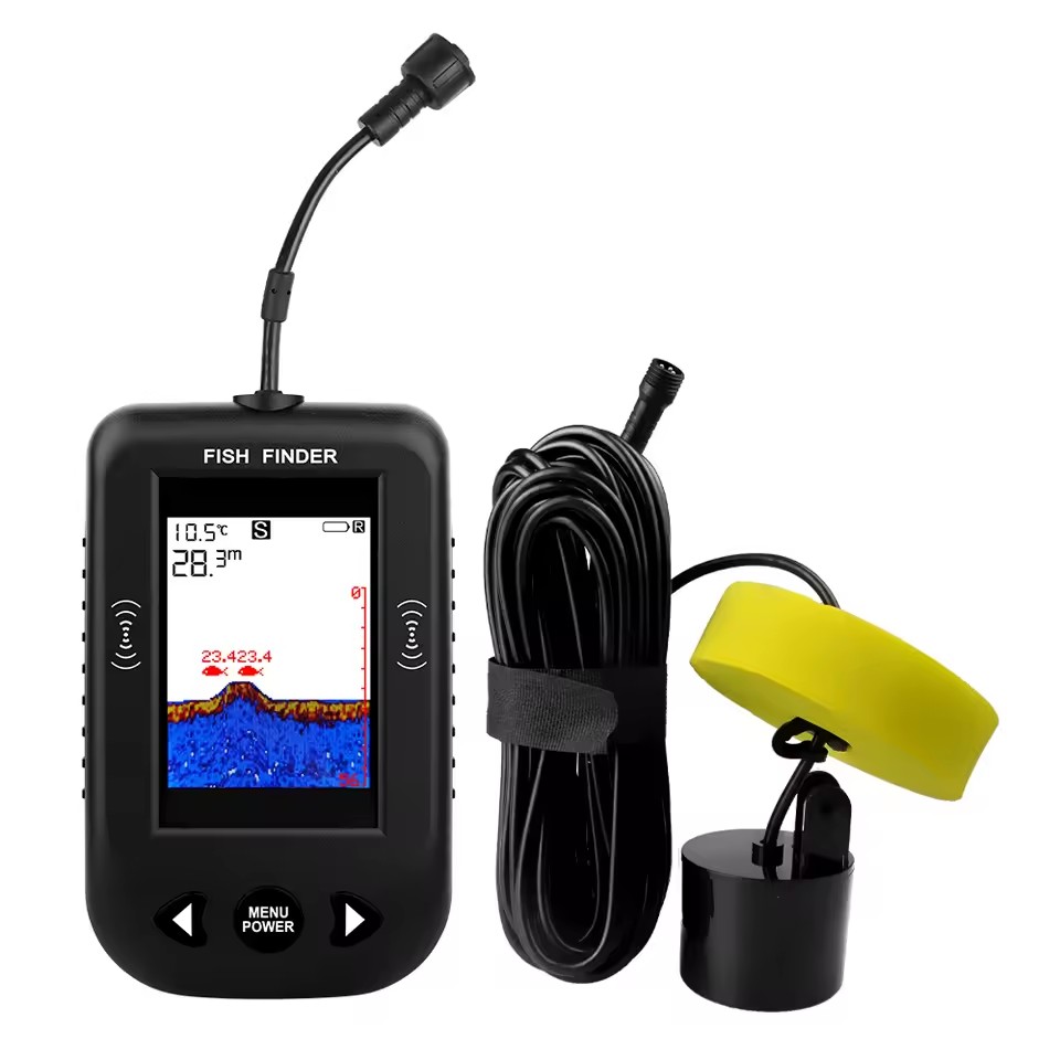 Alarm 100M Portable Sonar Fish - Fish Finder Transducer 评论和价格