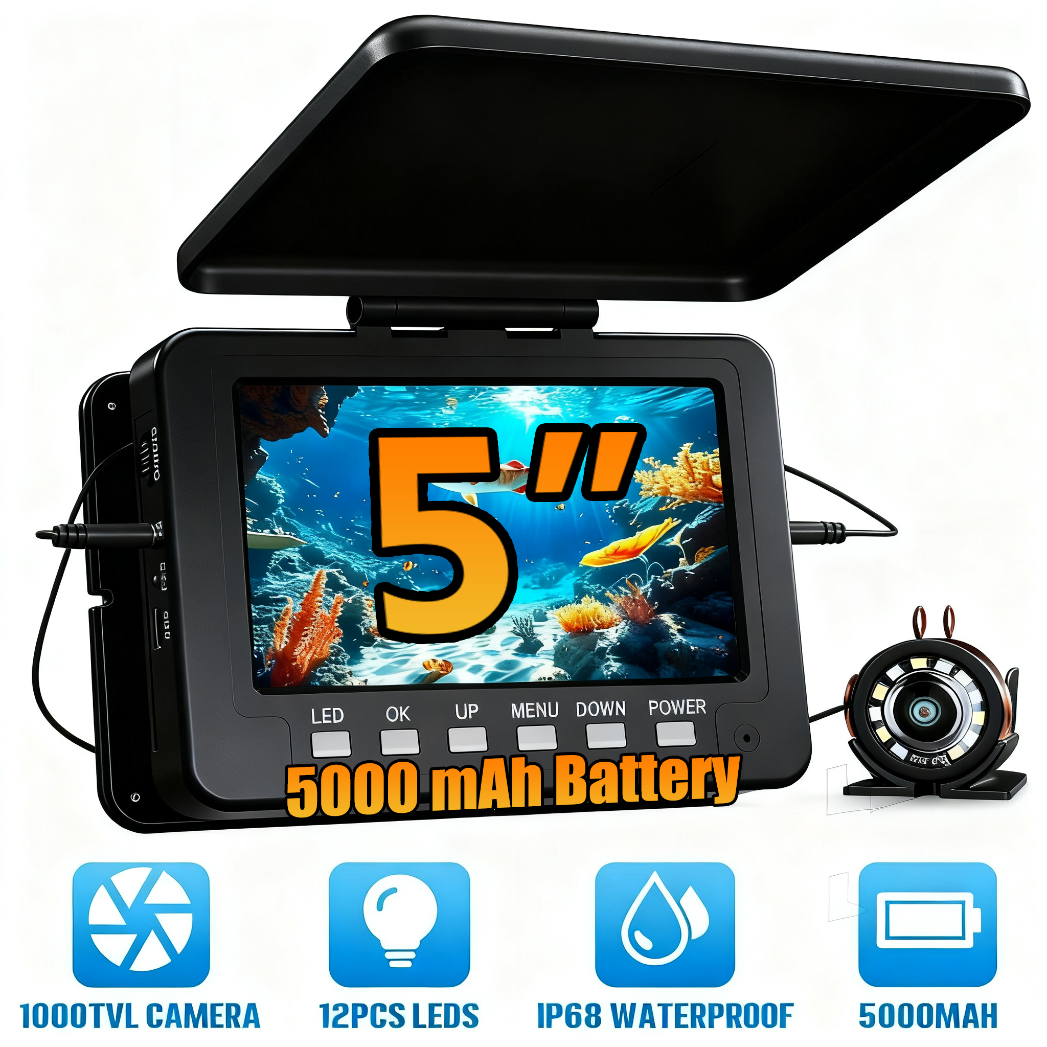Underwater Fishing Camera - 50 - Fishing Camera 评论和价格