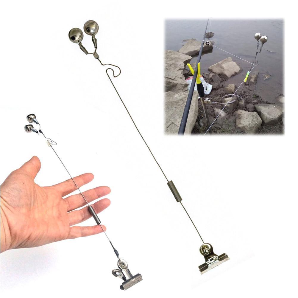 Fishing Rod Alarm Bell Metal D - Bite Alarm 评论和价格