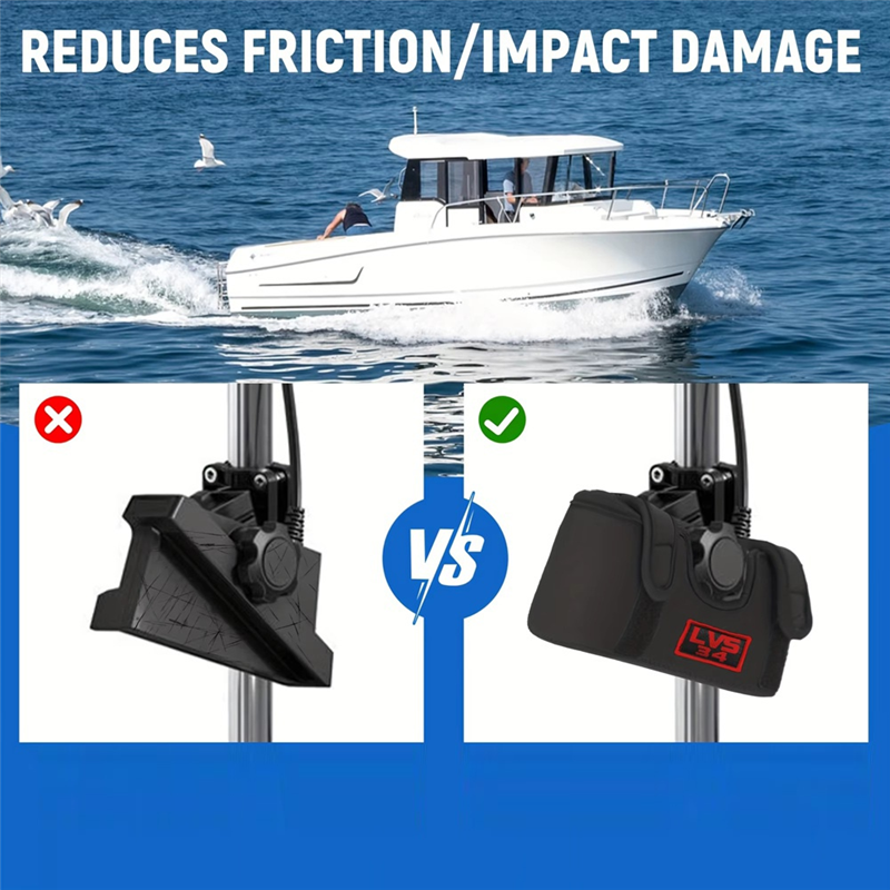 ABKY-Travel For Garmin LVS34 L - Fish Finder Transducer 评论和价格