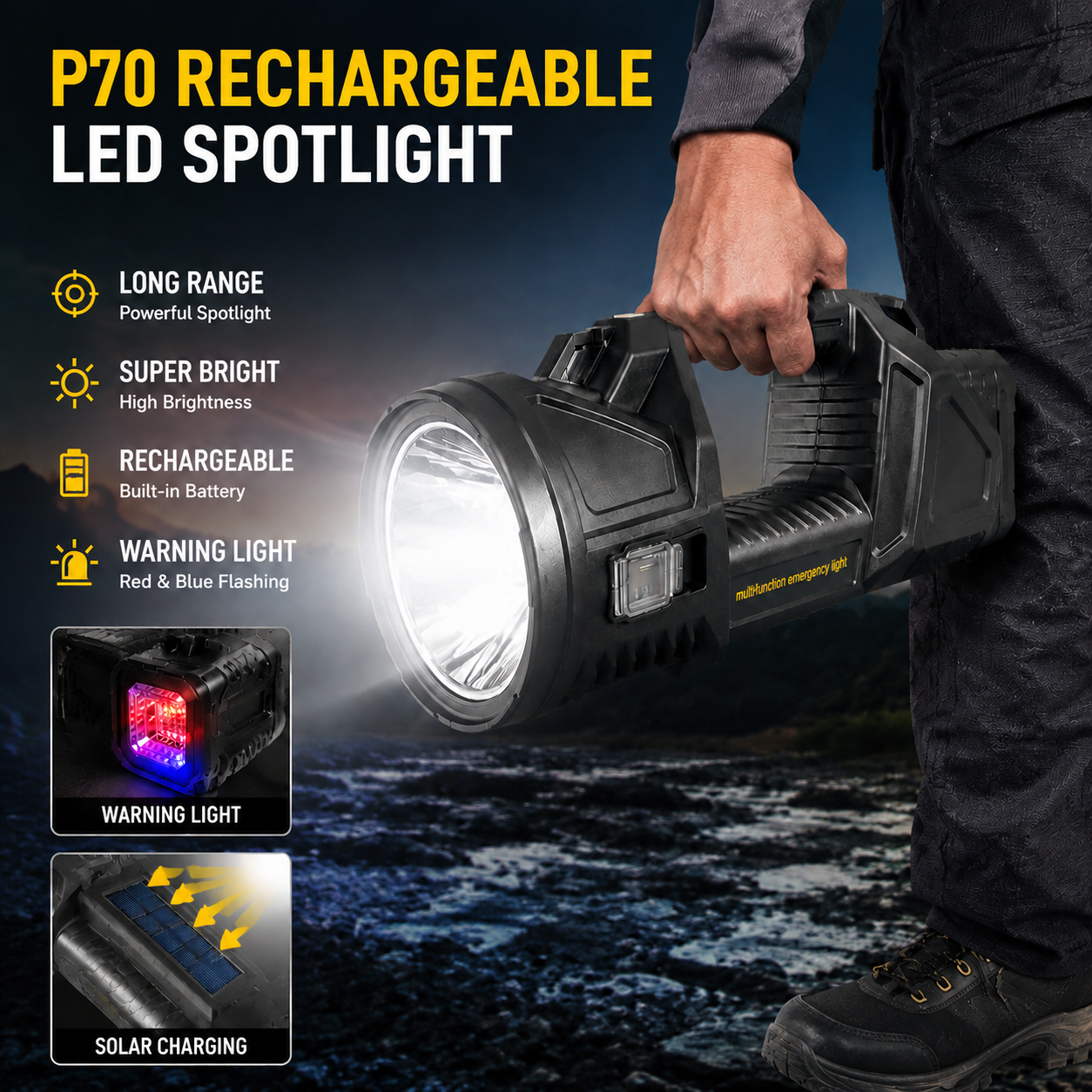 Super Bright Flashlight Led Po - Fishing Light 评论和价格