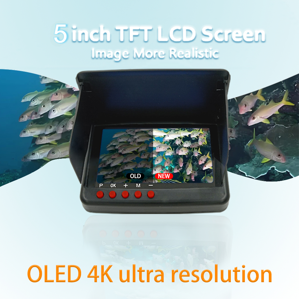 YS5A 5 Inch DVR 4K Resolution  - Fishing Camera 评论和价格
