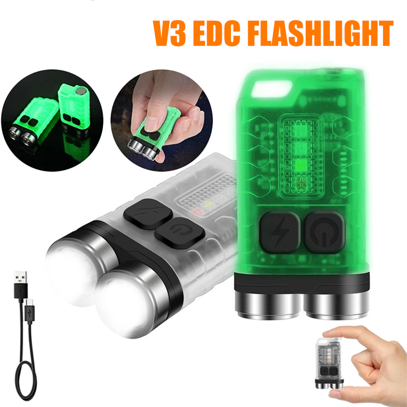 V3 EDC Flashlight Mini Keychai - Fishing Light 评论和价格