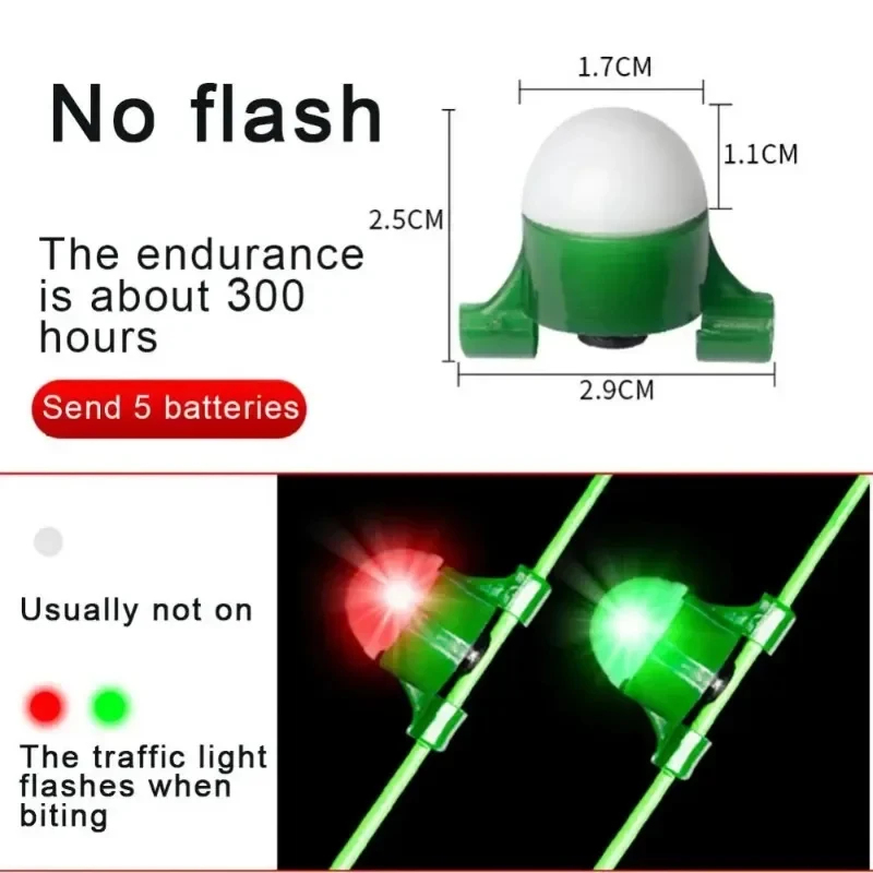 1-4pc LED Fishing Alarm Compre - Bite Indicator 评论和价格
