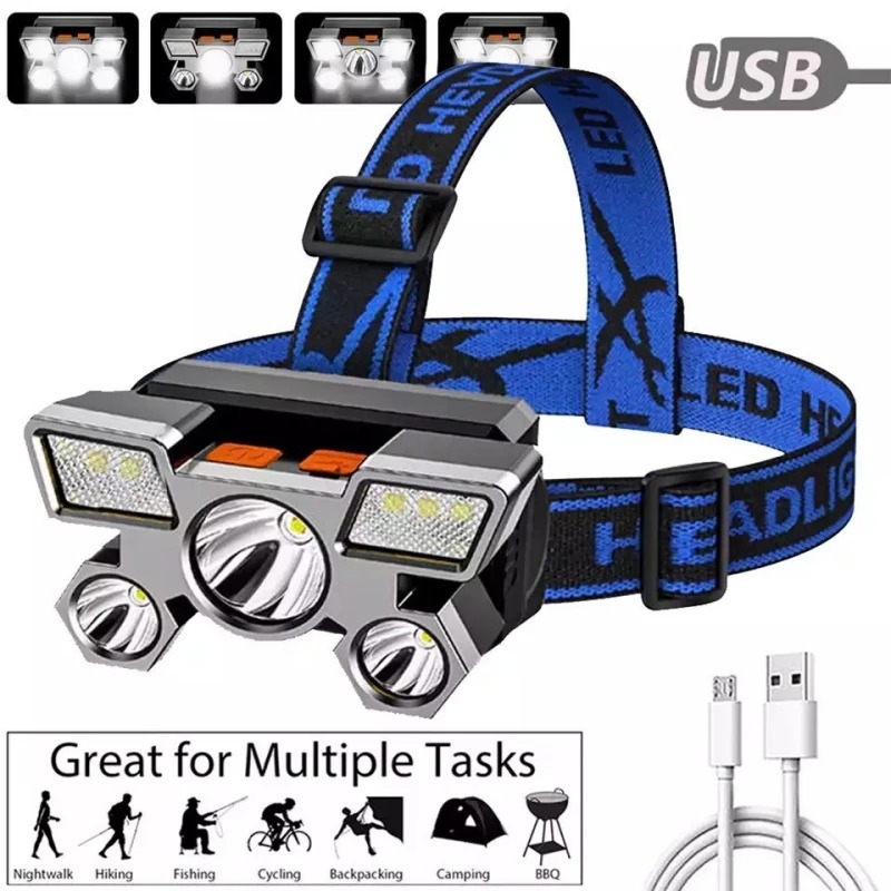 USB Rechargeable Headlamp Port - Fish Finder Battery 评论和价格