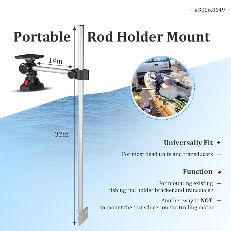 360° Rotation ,Marine Fish Fin - Fish Finder Transducer 评论和价格