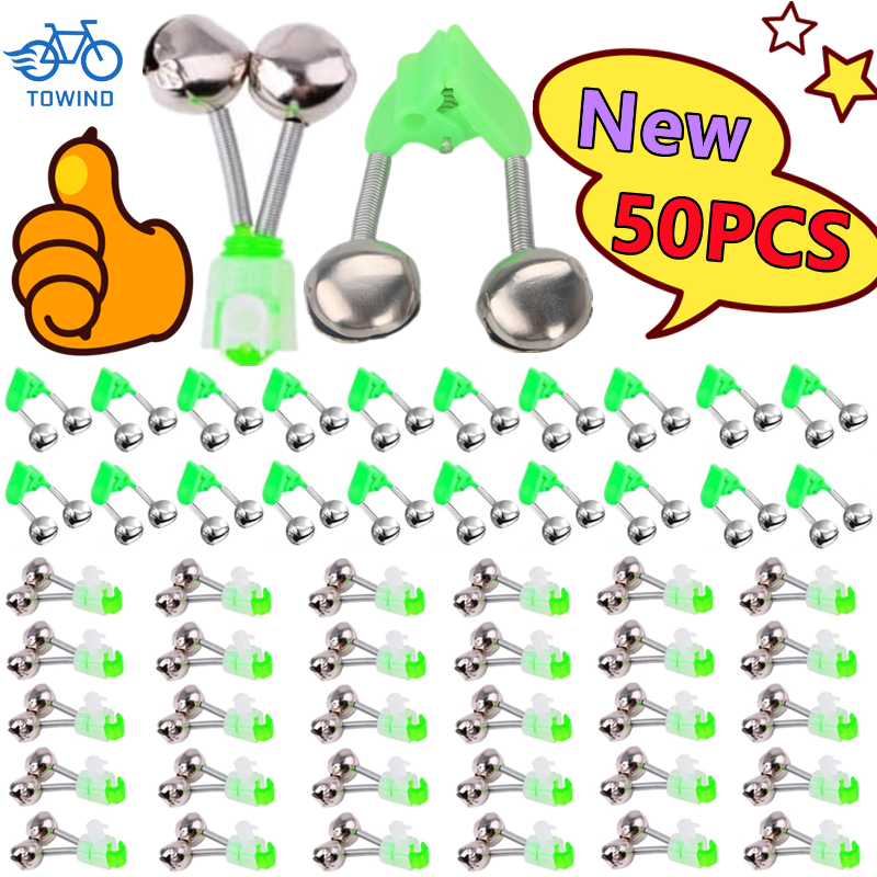 50-5PCS Double Bells Fishing I - Fish Alarm 评论和价格