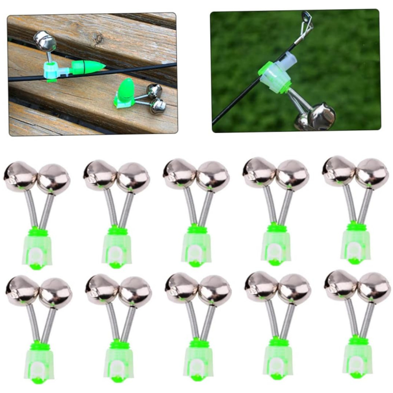 50-5PCS Double Bells Fishing I - Fish Alarm 评论和价格