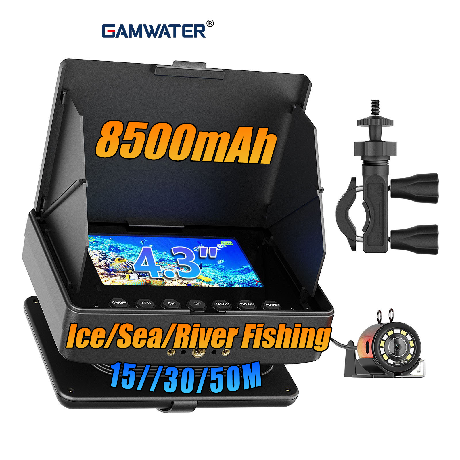 Underwater Fishing Camera - 15 - Fish Finder Battery 评论和价格