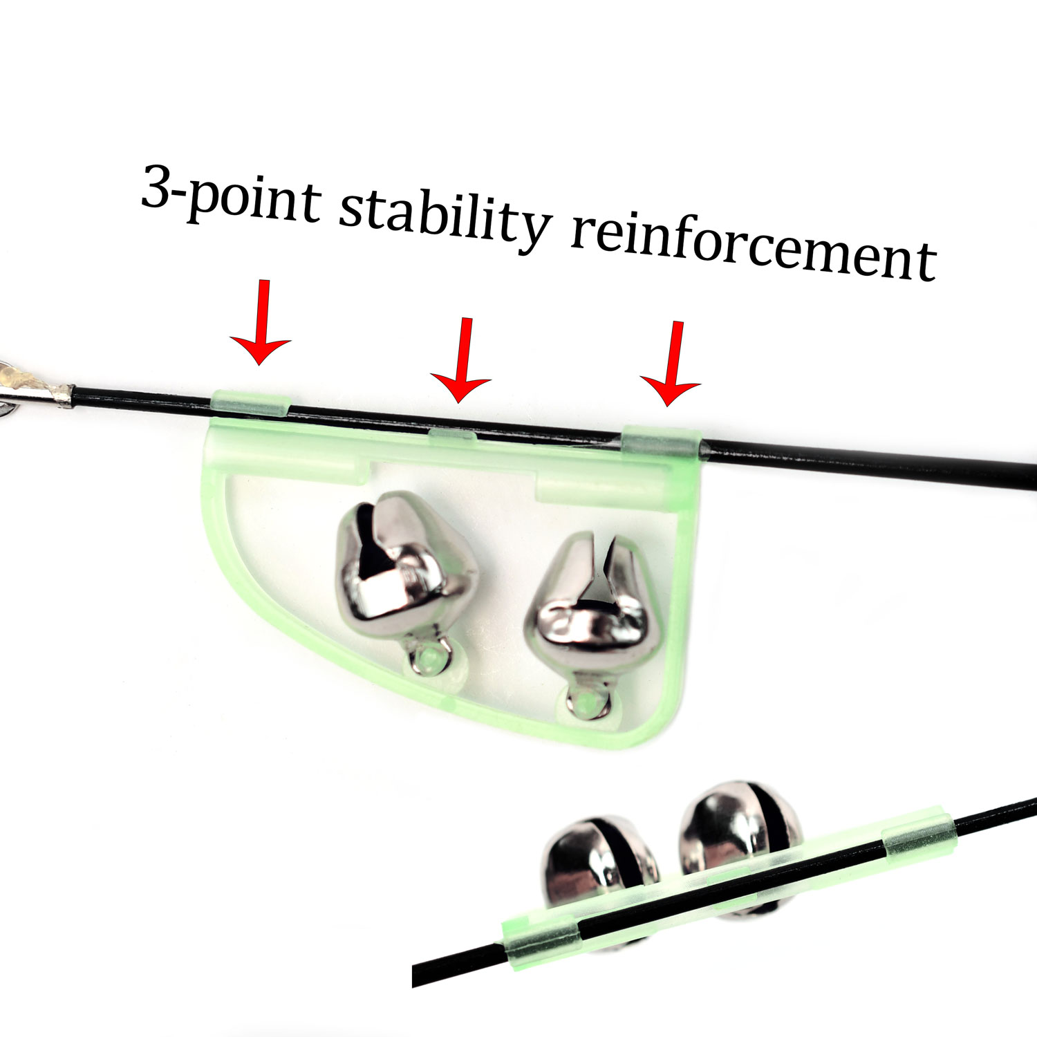 Topranc Double Bells Fishing B - Bite Indicator 评论和价格