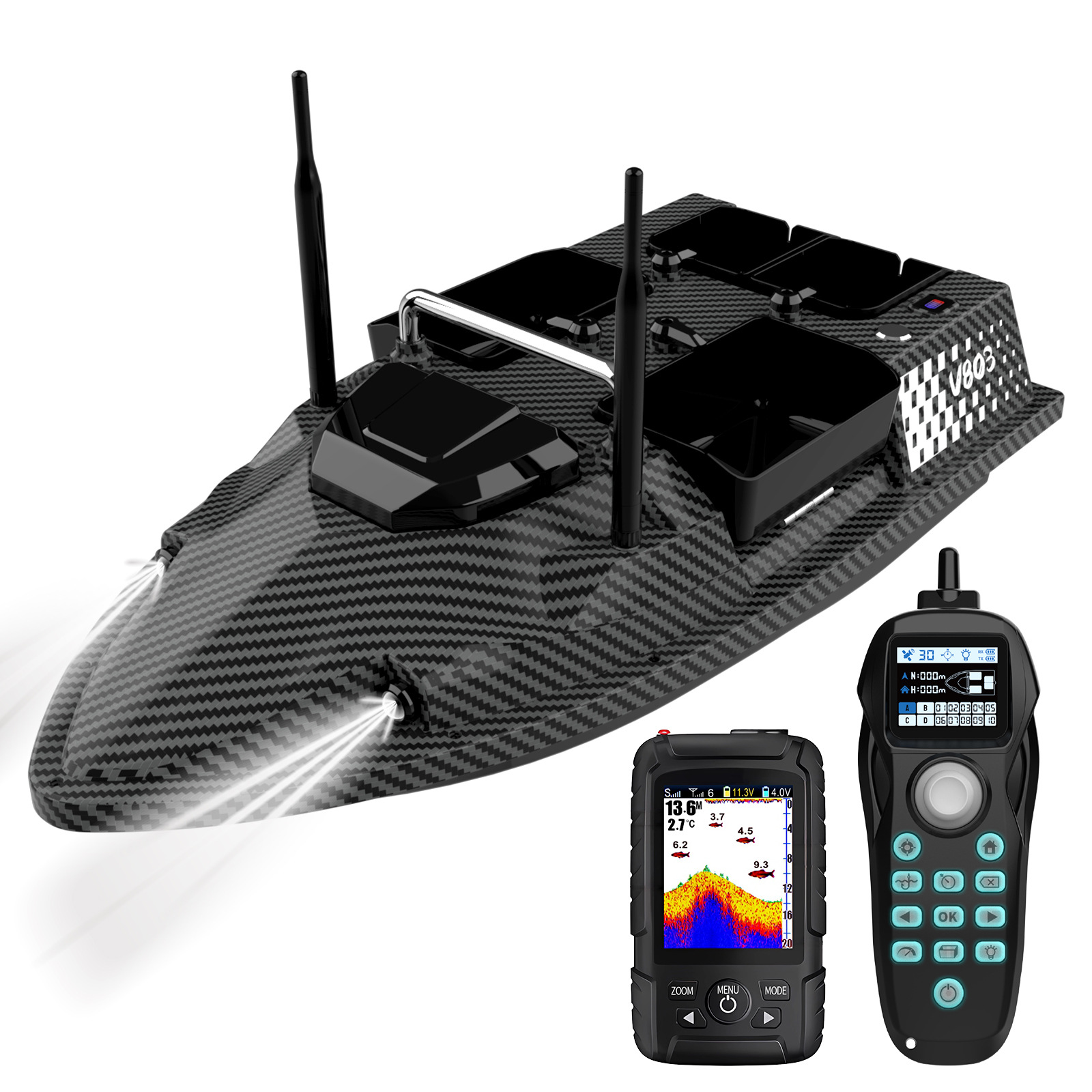 V803Pro GPS Enabled Remote Con - Fish Finder Gps 评论和价格