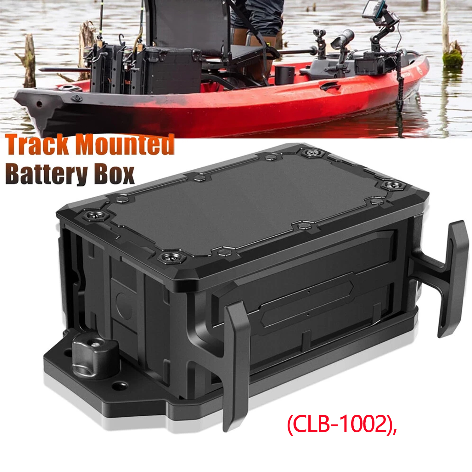 Track Mounted Battery Box for  - Fish Finder Battery 评论和价格