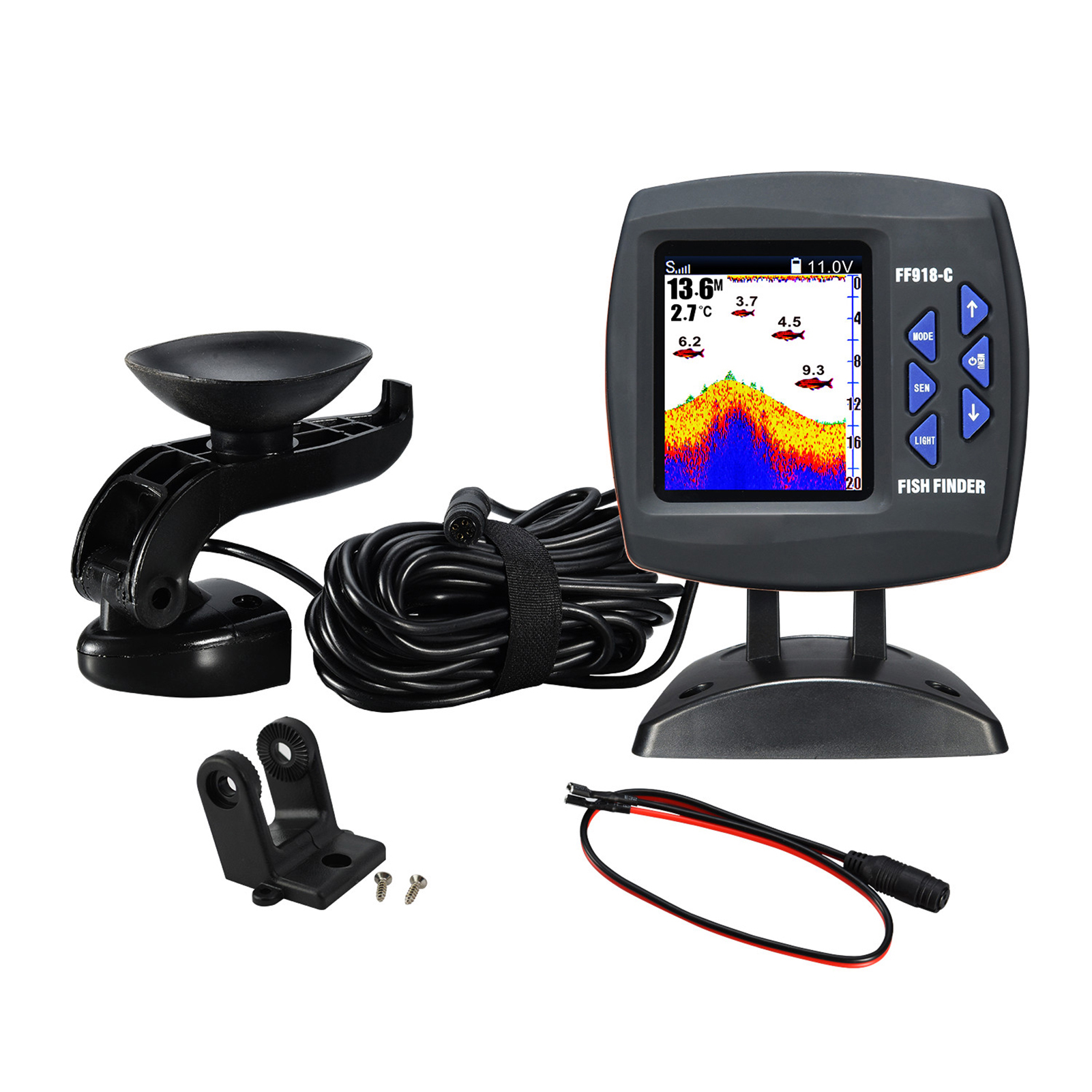 Portable Fish Finder Wireless  - Fish Finder Transducer 评论和价格