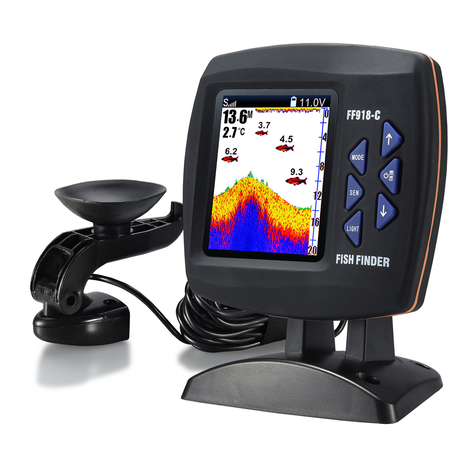 Portable Fish Finder Wireless  - Fish Finder Transducer 评论和价格