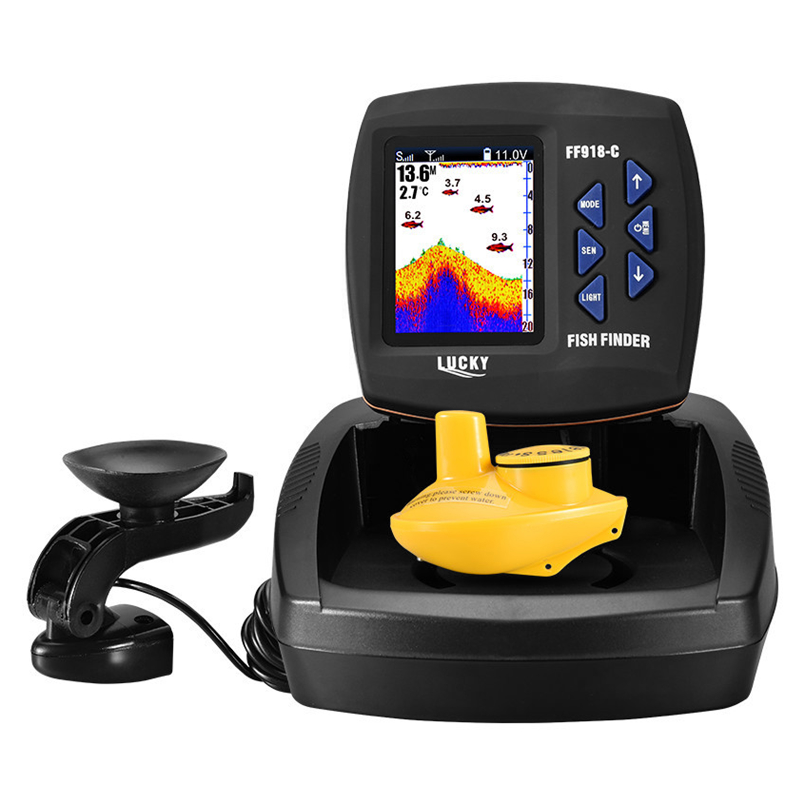 Portable Fish Finder Wireless  - Fish Finder Transducer 评论和价格