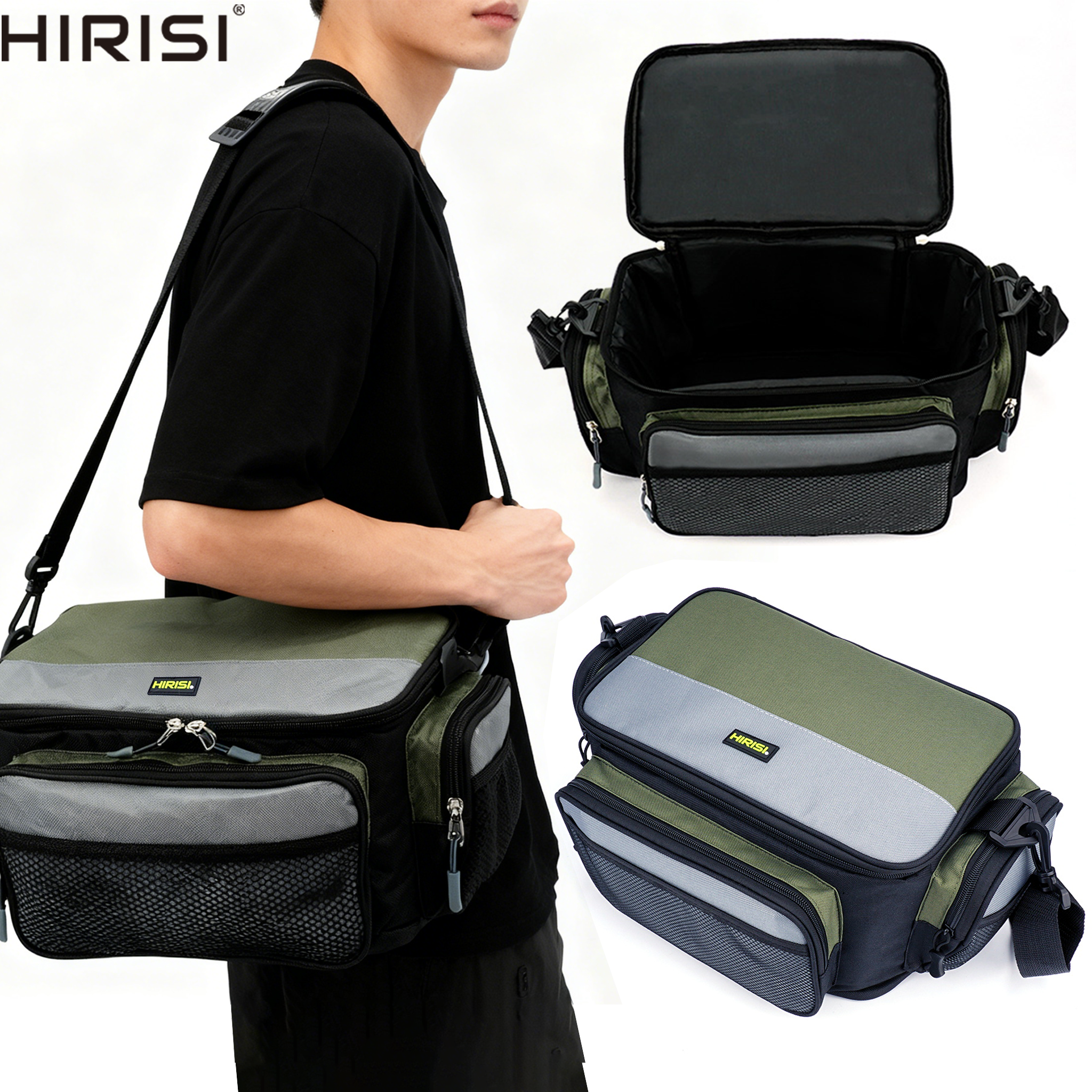Hirisi W127 Large Capacity Oxf - Fish Finder Case 评论和价格